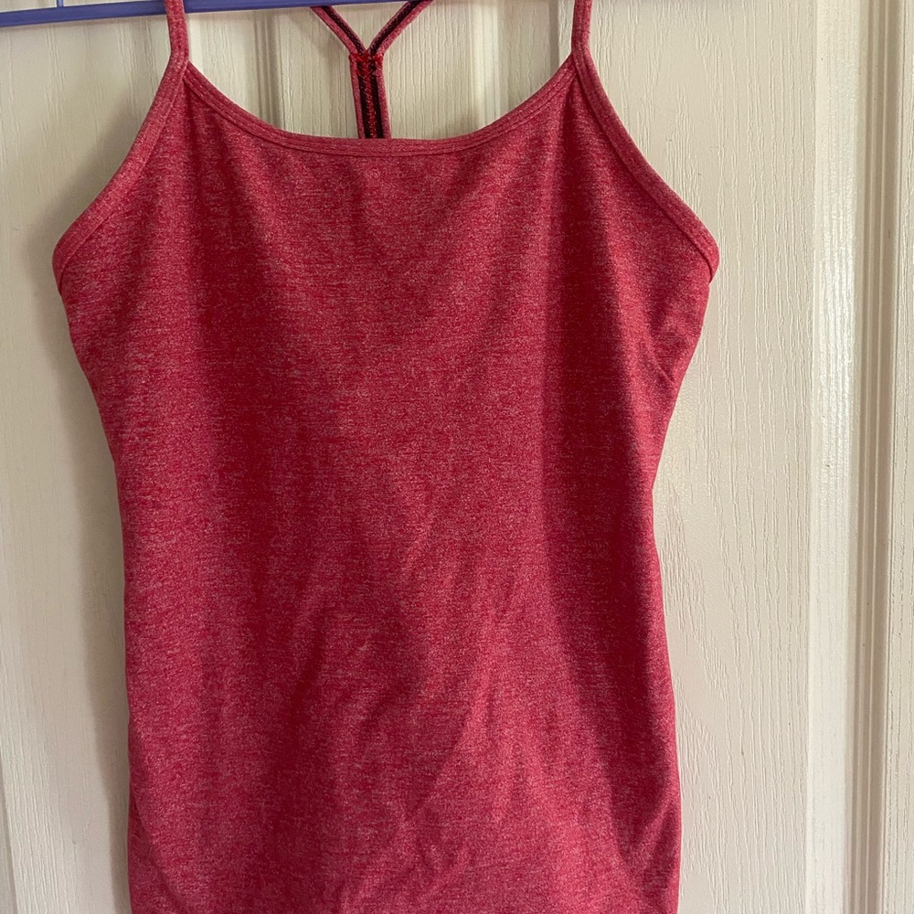 Lululemon Athletica Red Tank Top
